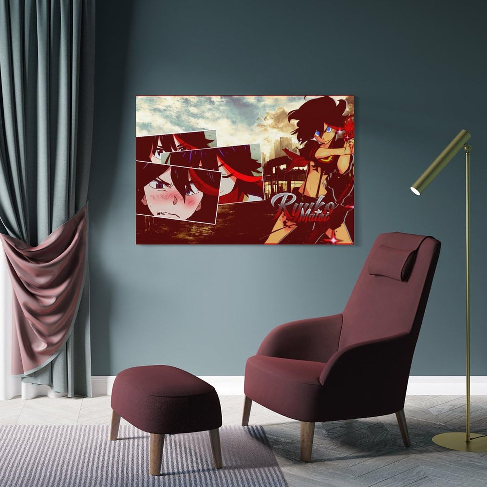 Amazon.co.jp: アニメポスター キルラキル キャンバスアート